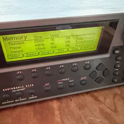 E-MU Systems E5000 Ultra Rack mount 64-Voice Polyphonic Sampler - with 128GB ZuluSCSI USB-C 2026, 128GB Internal SSD, 128MB Sound Memory (1999) image 4