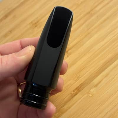Ishimori Woodstone Traditional Jazz Mouthpiece Alto sax #5 2025 - Black image 5
