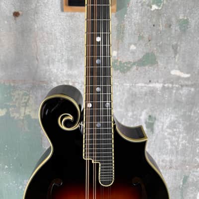 The Loar LM-600-VS Professional F-style Mandolin w/OHSC - Vintage Sunburst #0598 image 7