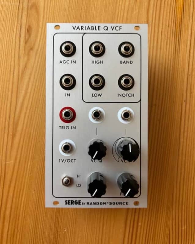 Random Source Serge VCF-Q variable Q filter | Reverb