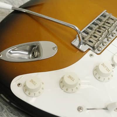 Fender Japan '57 reissue Stratocaster ST57-58US US pickup 2tone sunburst finish Crafted in Japan image 6