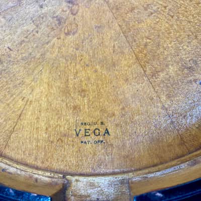 Vega Vegaphone Professional Tenor Banjo 1924 w/ Original Case image 24