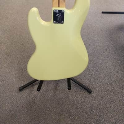 Mint Demo Fender Player II Jazz Bass Guitar - Hialeah Yellow with Rosewood Fingerboard image 6