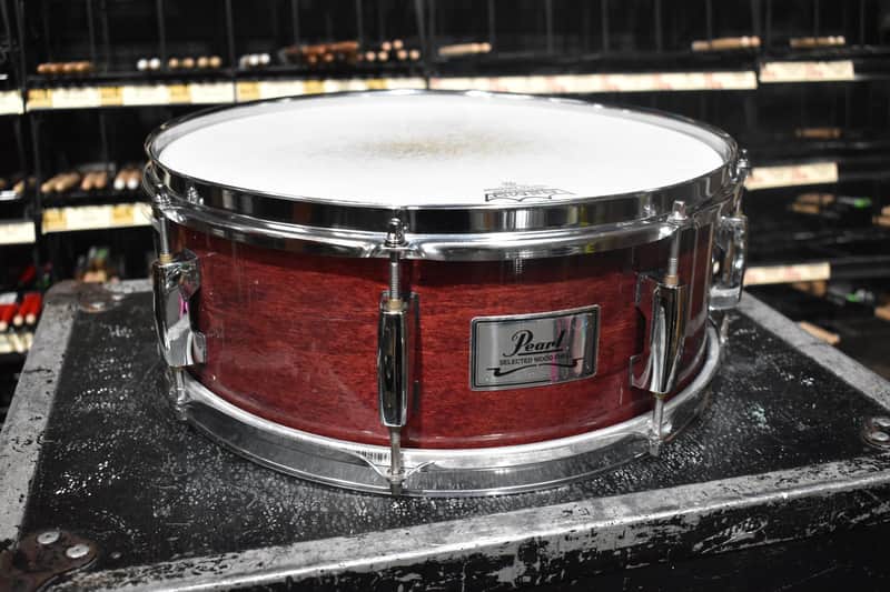 Used Pearl Wood Shell Select 5.5" x 14" Snare Drum image 1