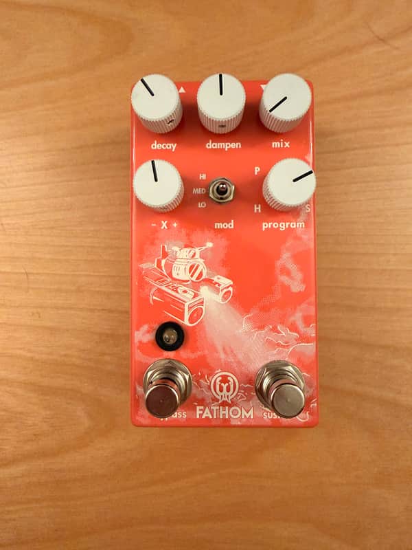 Walrus Audio Fathom Reverb Limited Edition - Coral Series 2022 - Coral image 1