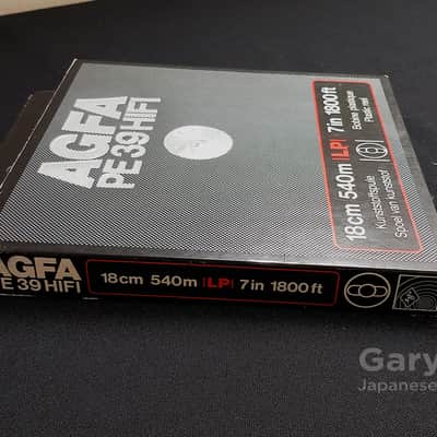 Agfa PE39 HiFi 18 cm 540 m Double-Play Recording Tape on Plastic Reel Unopened Box image 3