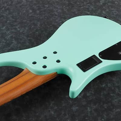 Ibanez Bass Workshop EHB1005MS Sea Foam Green Matte + GIG BAG - 5-String Electric Bass Guitar multiscale multi scale EHB 1005 MS image 3