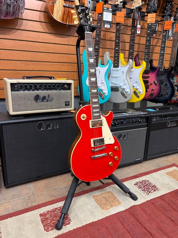 Gibson Les Paul Standard '50s Plain Top 2023 - Present - Cardinal Red imagen 1