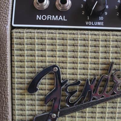 FENDER '62 Super Amp Reissue 2-Channel 40-Watt 2x10" Guitar Combo Brown / Wheat Bild 9