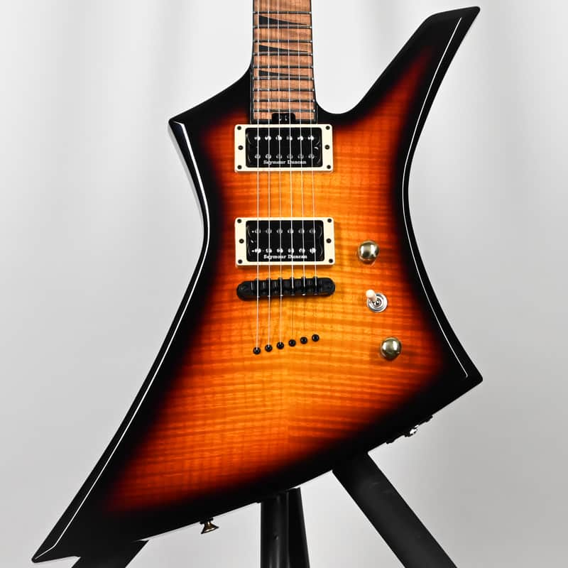 Jackson USA Custom Shop Limited Edition KE 2H Roasted Tom Kelly Flame Maple Top- 3 Tone Sunburst 2025 (J11092) image 1