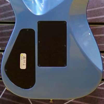 Jackson MJ Series Dinky DKR Ice Blue Metallic Electric Guitar & Case B Stock image 7