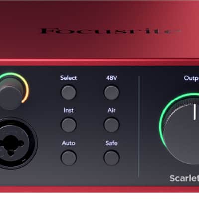 Focusrite Scarlett 4i4 4th Gen USB Audio Interface image 2