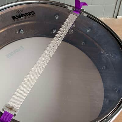 Black Swamp Percussion 5x14 DynamicX Medallion Brass Snare Drum (Rm 4) image 4