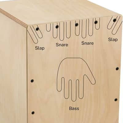 Cajon DCD-1K Wooden Drum Box with Soft Case Gig Bag image 3