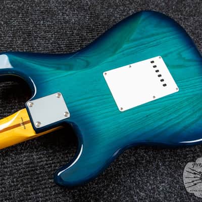 Tokai AST-108 S-Style MIJ Blue Burst Trans Ash Rosewood Alnico 2 Made in Japan image 9
