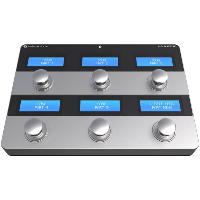 Singular Sound MIDI Maestro 6-Button MIDI Footswitch Controller image 1