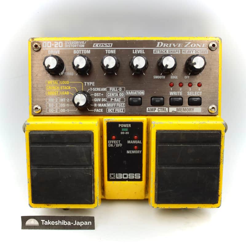 ギター BOSS OD-20 Overdrive/Distortion Boss OD-20 Overdrive/Distortion | Reverb Canada