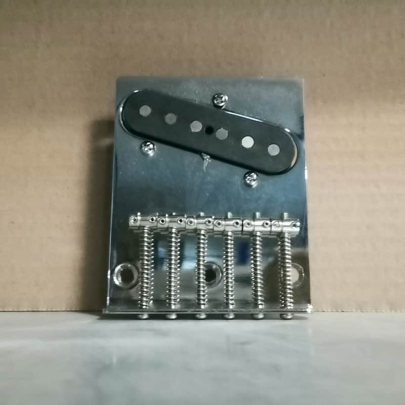 Fender 004-0801-000 Mexican Telecaster Bridge Assembly image 1