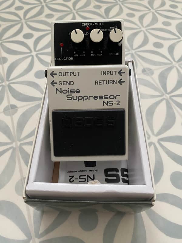 Boss NS-2 Noise Suppressor (Silver Label) 1989 - Present - White image 1