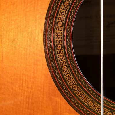 Jose Yacopi Classical  Accoustic Guitar 1981 Signed by luthier Natural Finish image 9