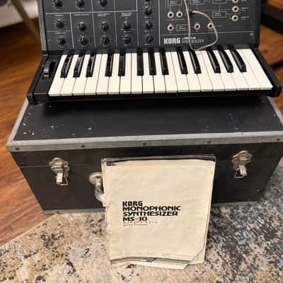 Korg MS-10 1970s - Black