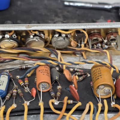 Fender Super Reverb Chassis W Mounting Hardware 1966 image 23