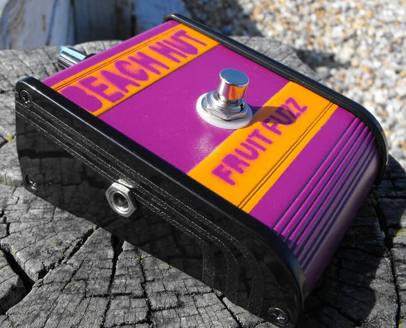Beach Hut Purple and Orange Fruit Fuzz Handwired image 1