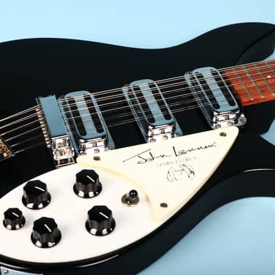 Rickenbacker 355JL Rare 12 string John Lennon Limited Black image 7