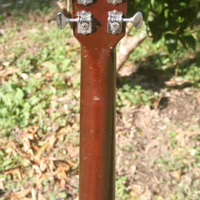 Yamaha FG 150 Red Label 000size Guitar Circa 1968 Natural+Chip Board case image 8