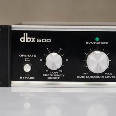 DBX Model 500 Professional Subharmonic Synthesizer from MGM Studios #57383 image 3