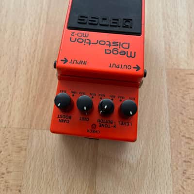 Boss MD-2 Mega Distortion (Silver Label) 2001 - Present - Red image 5