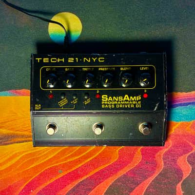 Tech 21 Sansamp Programmable Bass Driver DI image 1