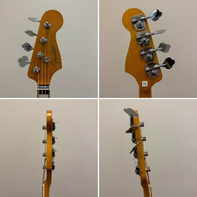 Fender Kingman Acoustic Electric Bass Sunburst w/ HSC B image 8