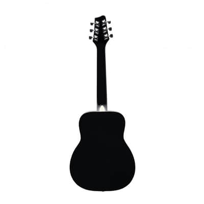 Stagg SA20D 1/2 Size Acoustic Guitar - Black image 2