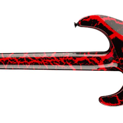 Jackson Custom Shop Jackson Custom Shop USA, Special Edition Soloist, Red and Black Crackle PRE ORDER image 2