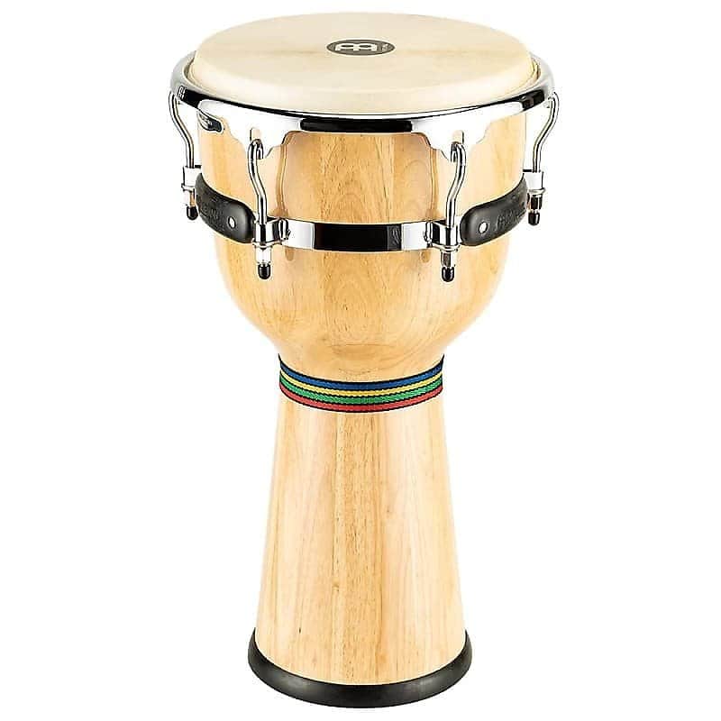 Meinl DJW3NT 12" Floatune Series Natural Wood Djembe image 1