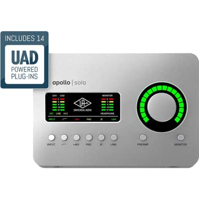 Universal Audio Apollo Solo Thunderbolt 3 Heritage Edition image 1