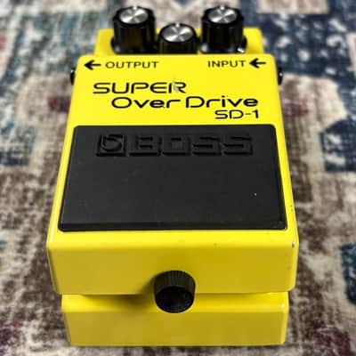 2004 Boss SD1 Super Overdrive Keeley Modded Silver Label Guitar Effect Pedal W/ Original Box! image 4