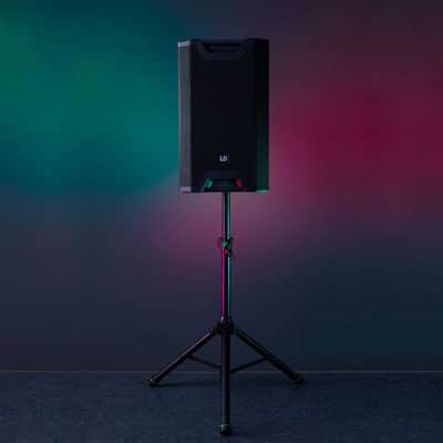 Gravity SP 5111 B Short Loudspeaker Stand 35 mm, Aluminium, Black image 5