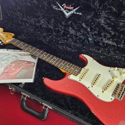 Fender Fender Custom Shop '68 Relic Reissue - Candy Apple 2000's - Candy Apple Red image 6