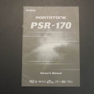 Yamaha Portatone PSR-170 Owner's Manual [Three Wave Music]