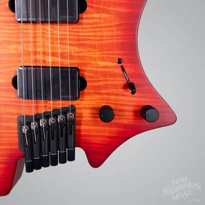 Strandberg Guitars BD6HCT-S5O2-G1-SC Boden Original N2.6 Sunset Coral Burst Satin image 6