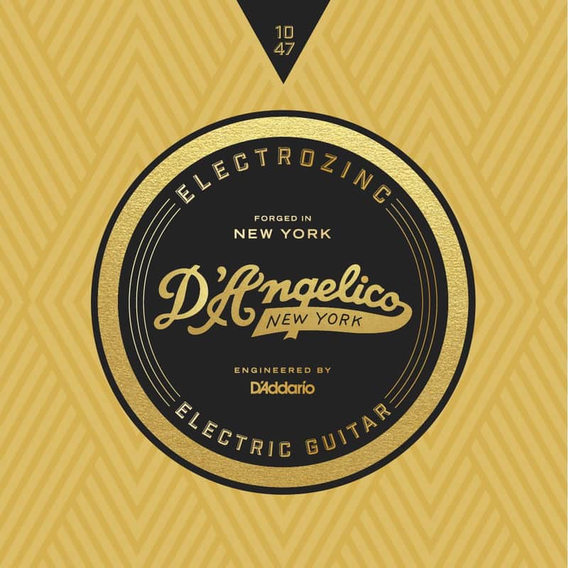 D'Angelico Electrozinc Strings - Jazz 10-47 image 1