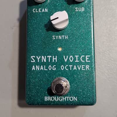 Broughton Audio Synth Voice Analog Octaver 2018 Metalic Forest Green image 1