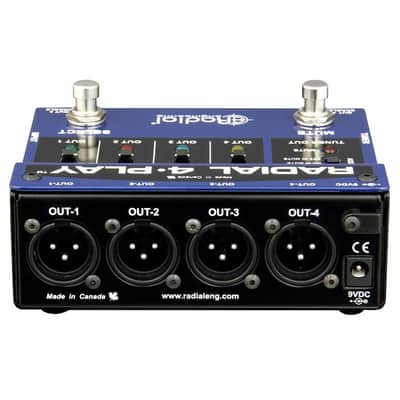 Radial 4-Play Active DI Box with Four Selectable Outputs image 2