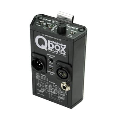 Whirlwind QBOX - Multipurpose Audio Line Tester/Test Tone Generator image 1