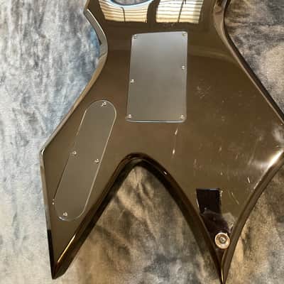 2011 BC Rich Warlock NJ Series Neck Thru Transparent Grey Electric Guitar image 7
