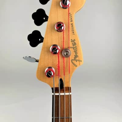 Fenderbacker Hybrid Jaguar 4003  Bass - Cherryburst Finish 2018 - Custom Luthier Made!!! image 5