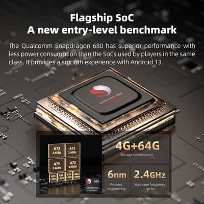 FiiO M21 Android 13 Portable Music Player MP3 Snapdragon 680 4* CS43198 DAC Chips Hi-Res Audio DSD Bluetooth LDAC (Black) image 3
