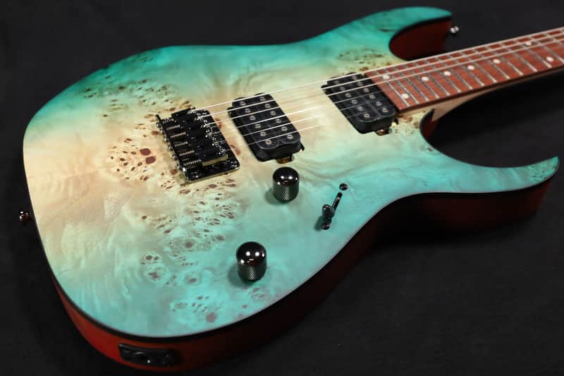 Ibanez RG421PBCHF RG Standard 6str Electric Guitar - Caribbean Shoreline Flat 0666 image 1